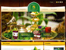 Tablet Screenshot of elkafila-tea.com